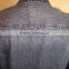 men's two pockets design casual cotton denim shirt