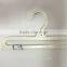 white plastic towel hangers