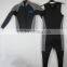 Long Men's slide fastener Wetsuit, Neoprene Short Sleeve Surfing Suit, super stretch