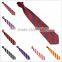 Colorful 100% Polyester Stripes Fashion Skinny Uniform Ties