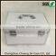 Sliver diamond pattern aluminum medical kit,Medical drug boxes
