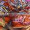 custom design leopard printed silk chiffon fabric
