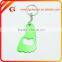 Cheap Aluminum Green Footprint-shaped Bottle Opener Keychain