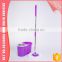 High quality various color logo printed mop bucket spin mop