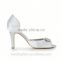 Factory Sale Custom Design rhinestones bridal wedding shoes for sale