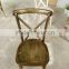 Vintage Cross Back Chair, X back chair for wedding