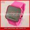 Silicone Led digital kids watch with chinese movement.