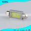 B8.5D 1 SMD 5050 Car LED Indicator Light C5W Side Interior Lamp Bulb 12V-24V b8.5d smd