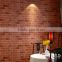 Pvc washable wallpaper waterproof wallpaper brick wallpaper for sale