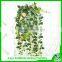 Plastic artificial flowers vine