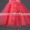 Korean Gauze Baby Girl Party Dress Red Dress Baby Girl Party Dress
