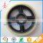 Top selling low noise flat large rubber pulley