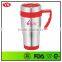 bpa free 16 oz double wall stainless steel mug with handle