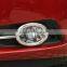 2Pcs L/R ABS Chrome Front Fog Lamp Cover