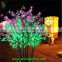 Latest 1.6 m 3D artificial japanese cherry blossom flower tree led light