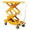 Mobile Manual Hydraulic Scissor Lift Table Truck