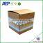 cheap price paper gift box with clear pvc window