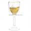 Borosilicate material double wall wine glass borosilicate wine glass for sale