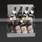 Plexiglass Acrylic Wine Display Cabient For 8pcs bottles beer