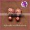 A Pair Of Fashion Earrings Pearl Two Kind Usage Double Pearl Beads Plug Earrings NEW Jewelry