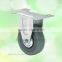 Cheaper Caster 100mm Top Plate Swivel Rubber Furniture Caster Wheel