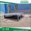 Warehouse Car Loading Ramp Steel Material Stationary Hydraulic Electric Container Ramp For Trailers