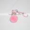 2015 wholesale fashion fox fur little girl key chain