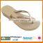 New design 2015 summer women solid rubber wedges flip flop