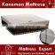 Thick natural latex foam Knitted fabric removable zipper off mattress
