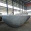 elliptical cover galvanized pipe end cap arch head