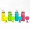 Various color 380ml slim stainless steel bottle of beverage