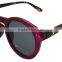 China italian designer pretty cateye ce round custom polarized uv400 plastic women sunglasses