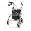 HomCom Folding Mobility Rollator Walker w/ 3 Wheels