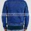 quilted San Francisco Denim Coat with a Wool Lining stone washed denim jacket (LOTJ167)
