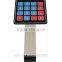 4x4 Matrix Keypad Membrane Switch 4*4