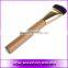 Top sell Bamboo handle cosmetic makeup brush, Custom logo bamboo makeup brushes