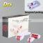 Replaceable China derma roller 4 in micro dermal needle 300/720/1200pins with 3 seperated roller heads