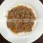 wet pet food canned corned beef with vegetable paste
