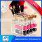 clear new design acrylic cosmetic display stand