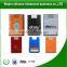customred vest shape sticky card holder wallet