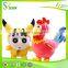 New Year Chicken Mascot Soft Stuffed Plush Rooster Toy
