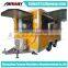 Hot Sale Mobile Fast Food Truck, Crepe Food Trailer, Food Concession Cart