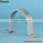 Hot dip galvanized Pipe cable guard strap for utility pole