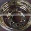 Gold-plating chrome steel wheels