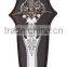 Metal sword plaque