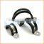 China manufacture best quality zinc coated rubber clamp