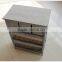 Exclusive fashion design high quality handmade customized wooden cabinet with wicker drawers