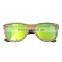 China Wooden Sunglasses 2017, Colorful Zebra Wood Eye Glasses