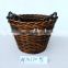 Round willow basket for sale