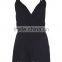 Latest Simple Wrap Playsuit Women